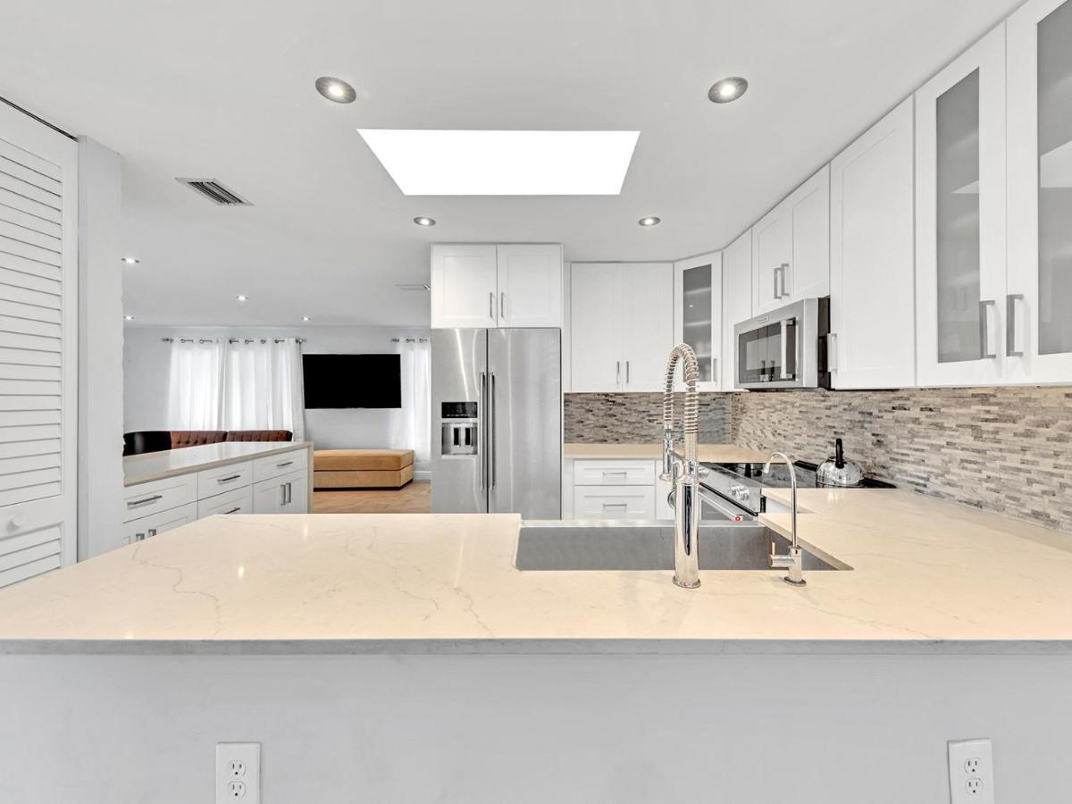 Supervilla - 3Br/2Ba - Pool - Walk To Beach Hollywood Exterior foto